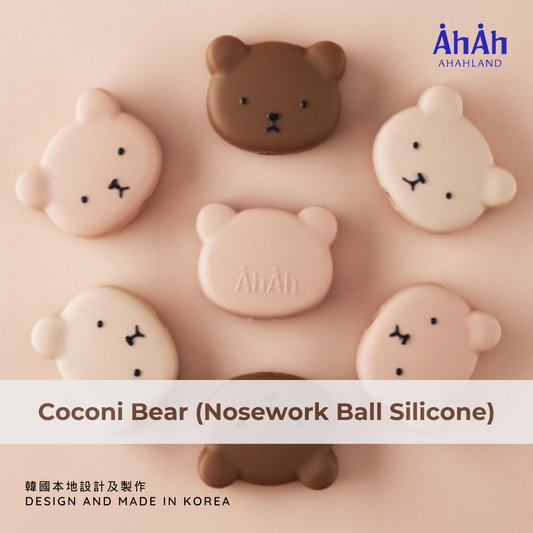 COCONI BEAR TOY 熊熊家族藏食玩具 AHAHLAND